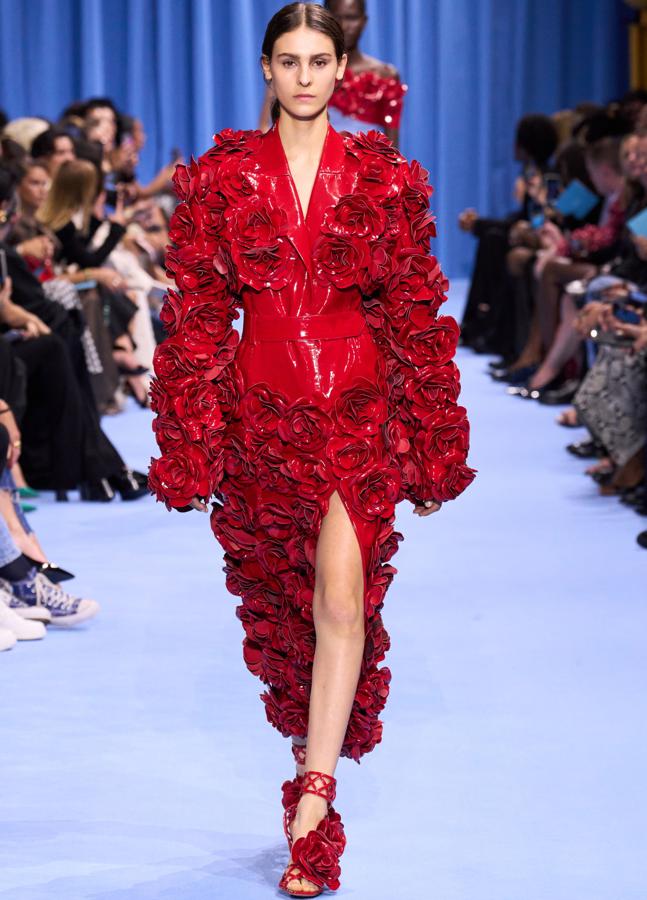Look del desfile SS24 de Balmain. Foto: Launchmetrics Spotlight.