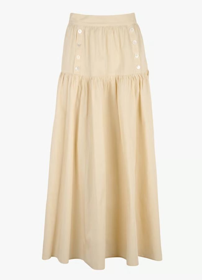 Falda blanca de Antik Batik, 245 euros.