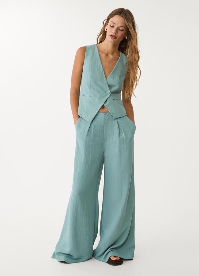 Conjunto azul celeste de Stradivarius